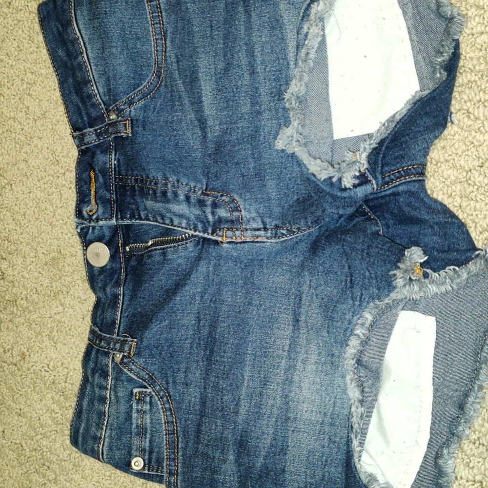 Ladies Ashley Mason Jean Stretch Shorts